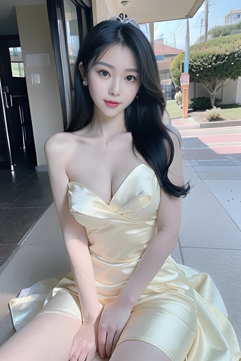 AI生成美女~禮服