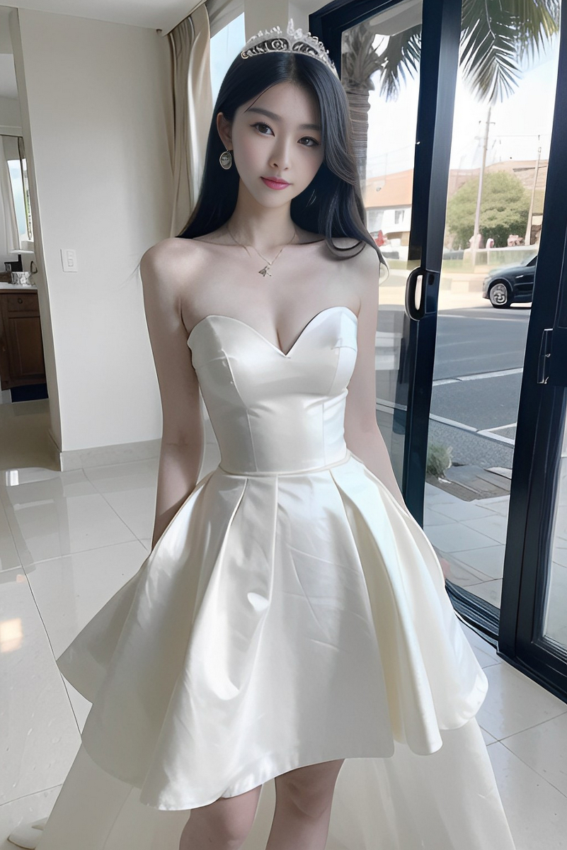 AI生成美女~禮服