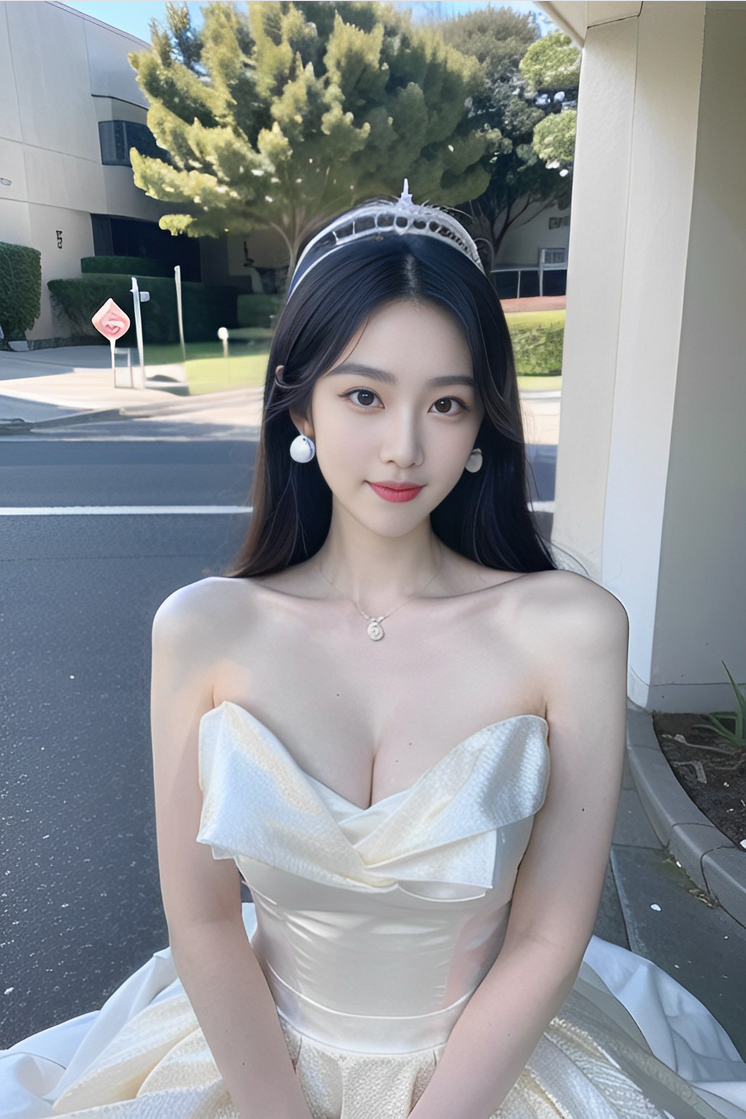 AI生成美女~禮服