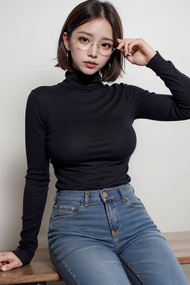 網路蒐集AI生成美女004