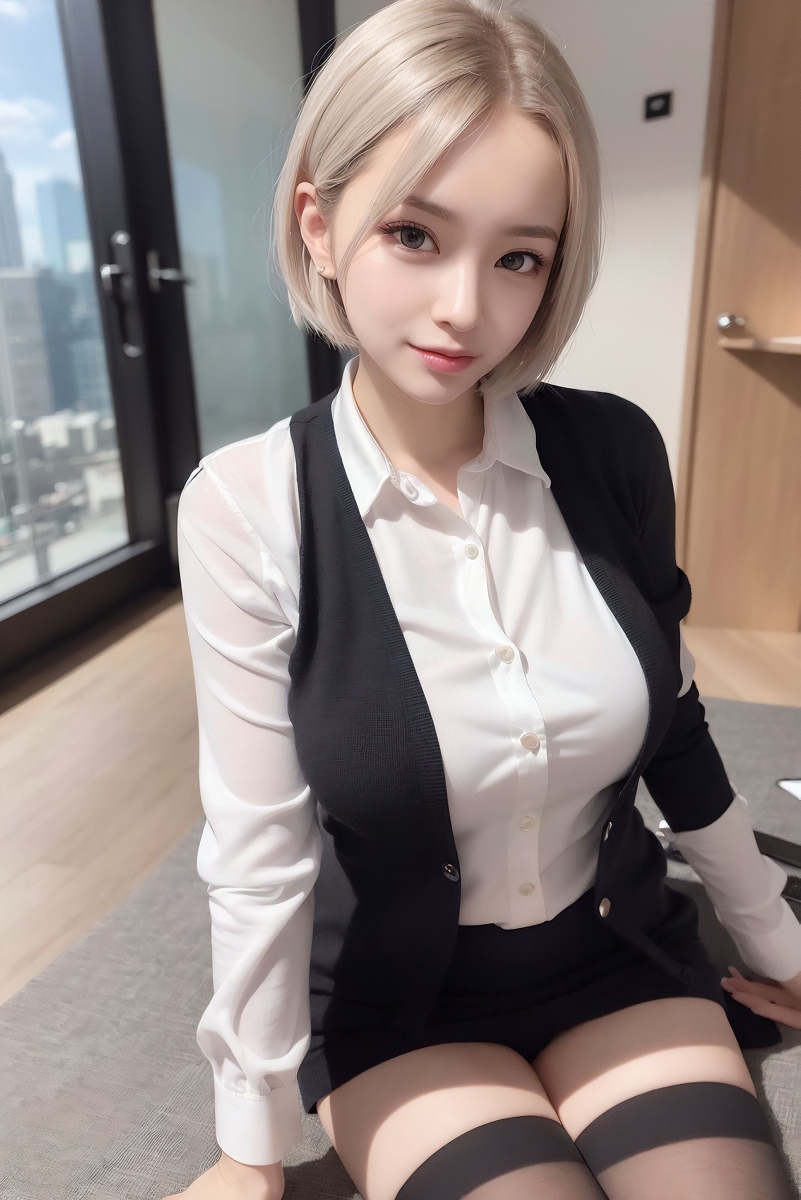 AI生成美女~日韓美女