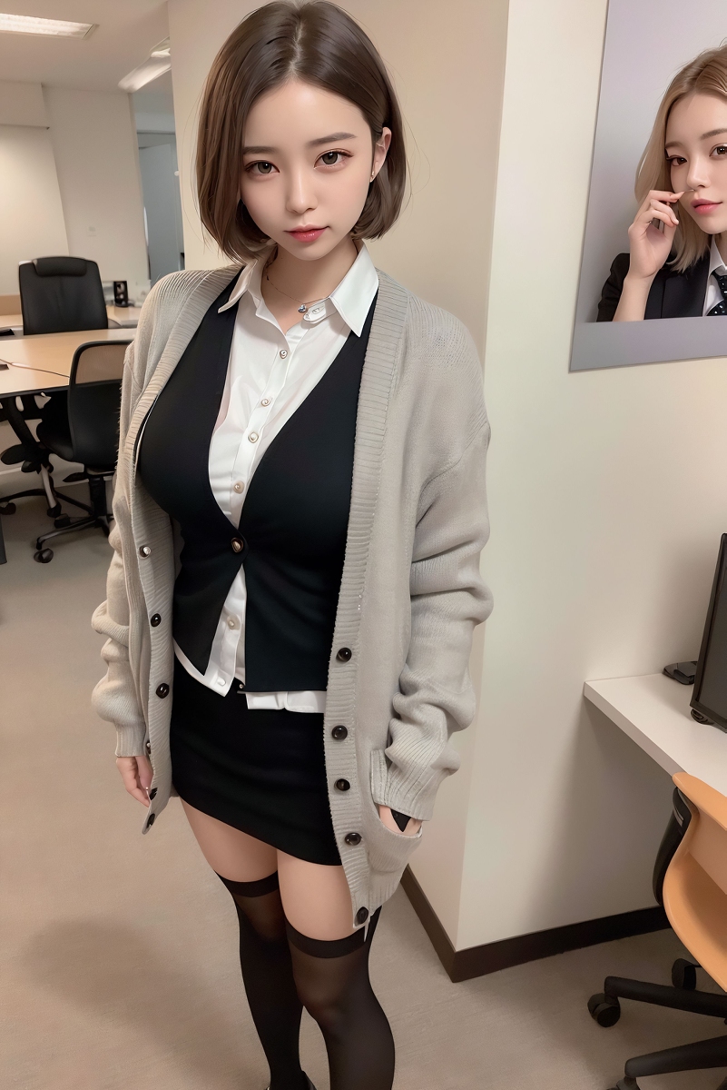 AI生成美女~日韓美女