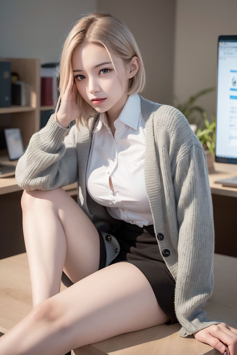 AI生成美女~日韓美女