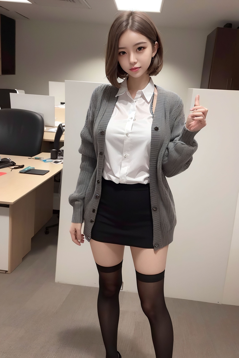 AI生成美女~日韓美女