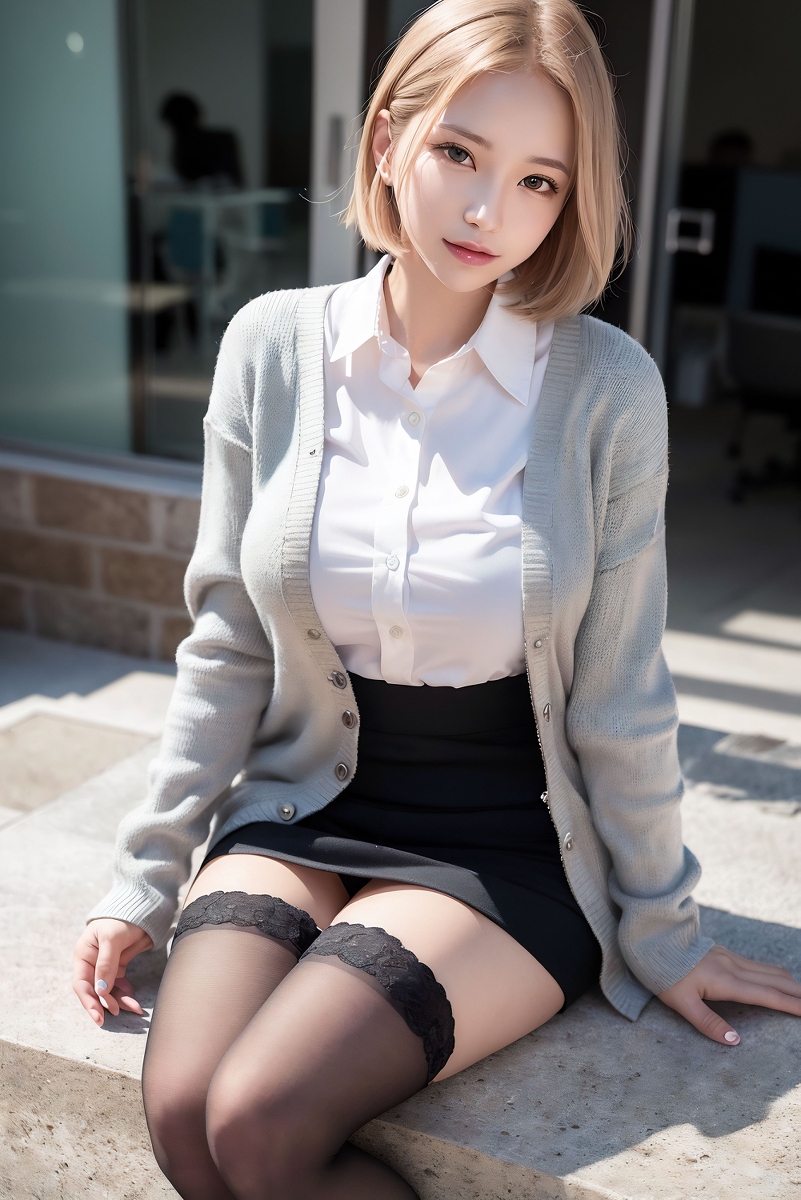 AI生成美女~日韓美女