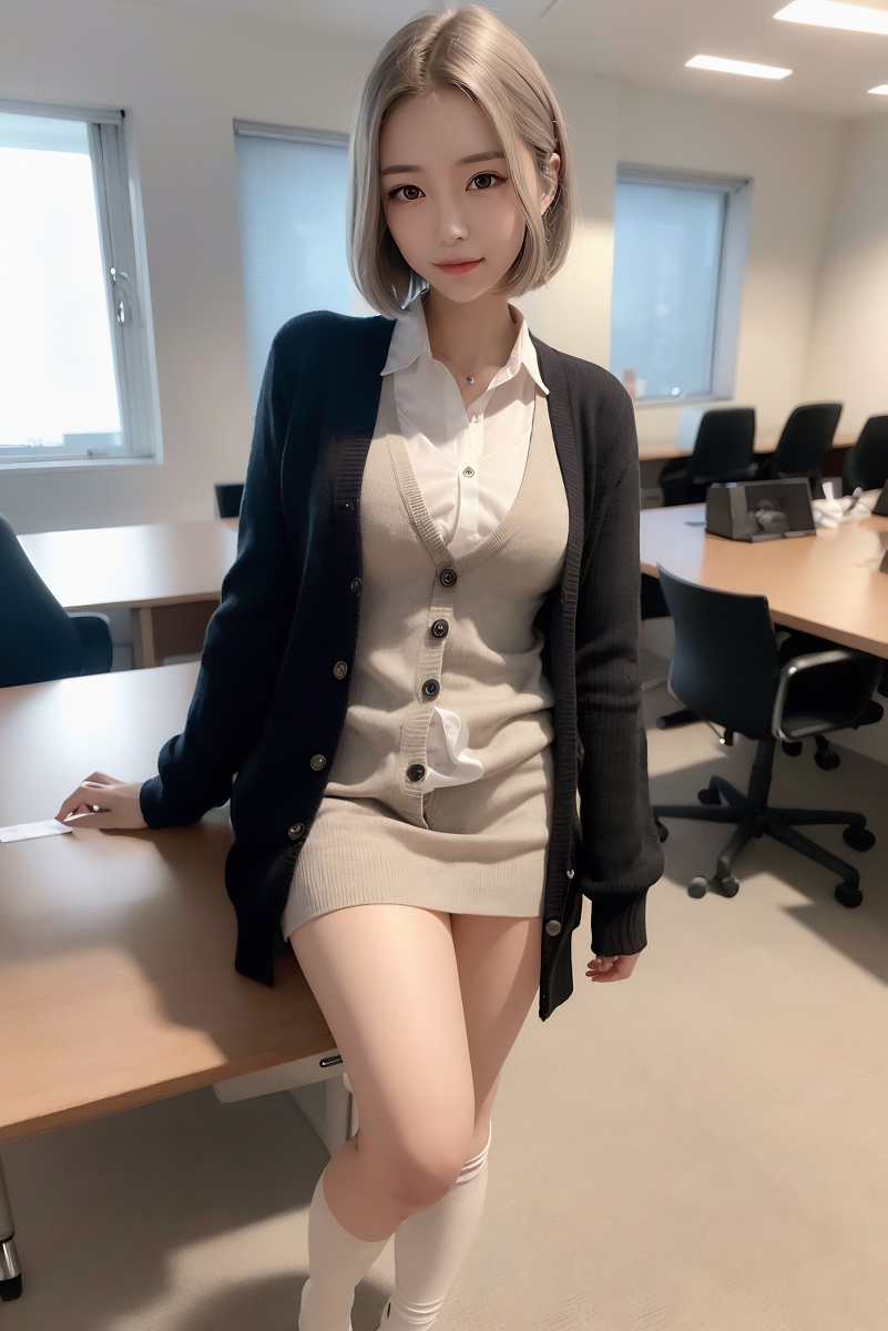 AI生成美女~日韓美女