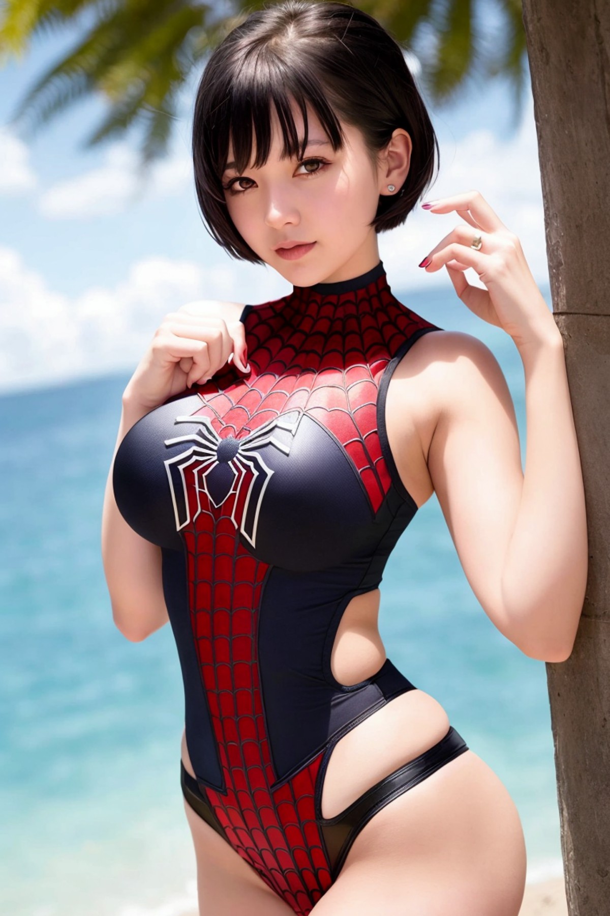 AIModel Vol.041 Spidergirl - 貼圖 - AI寫真 -