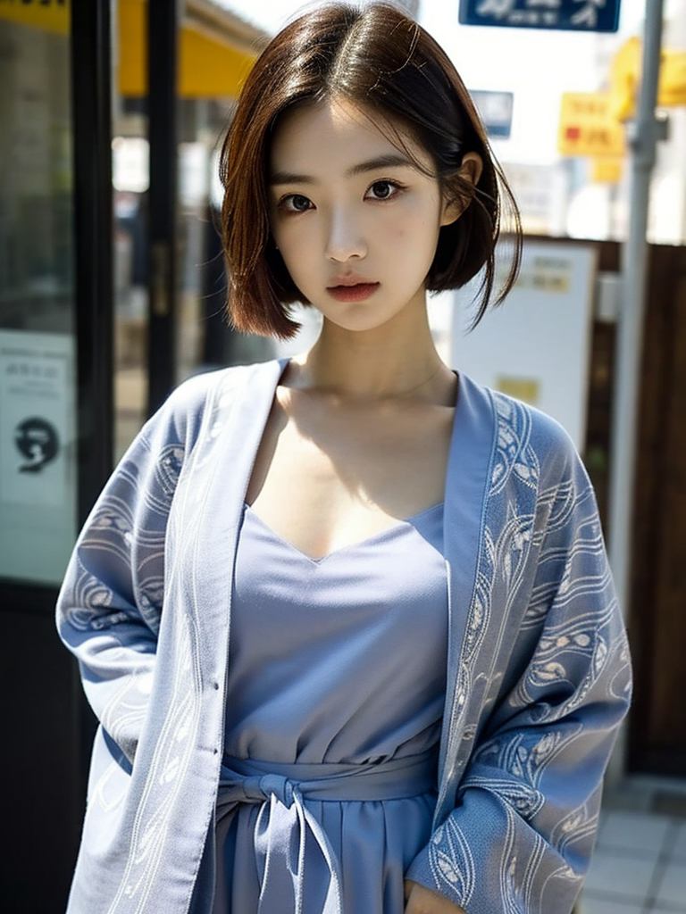 AI生成美女~Women in Kimono, Japan