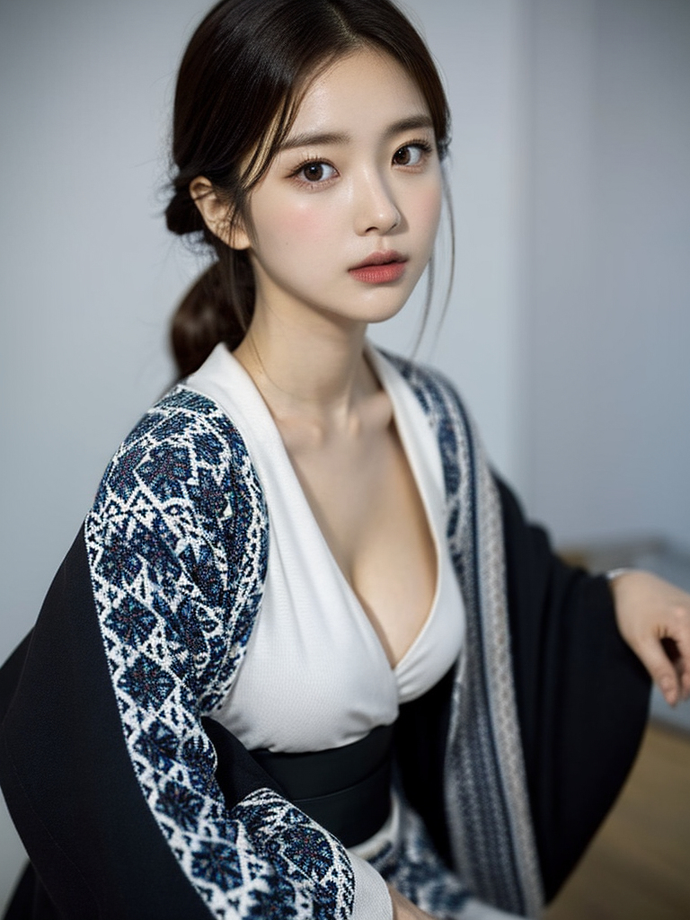 AI生成美女~Women in Kimono, Japan