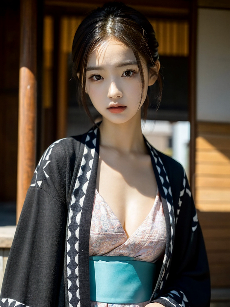 AI生成美女~Women in Kimono, Japan