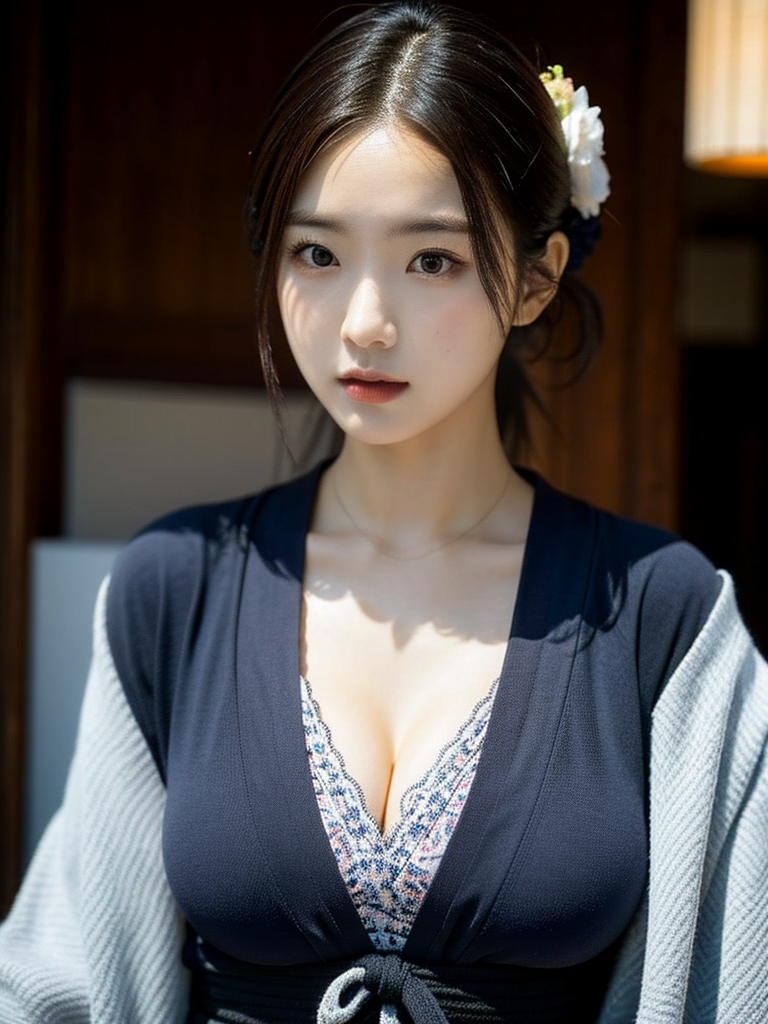 AI生成美女~Women in Kimono, Japan