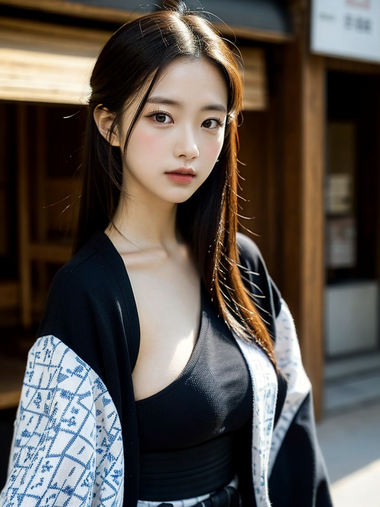 AI生成美女~Women in Kimono, Japan