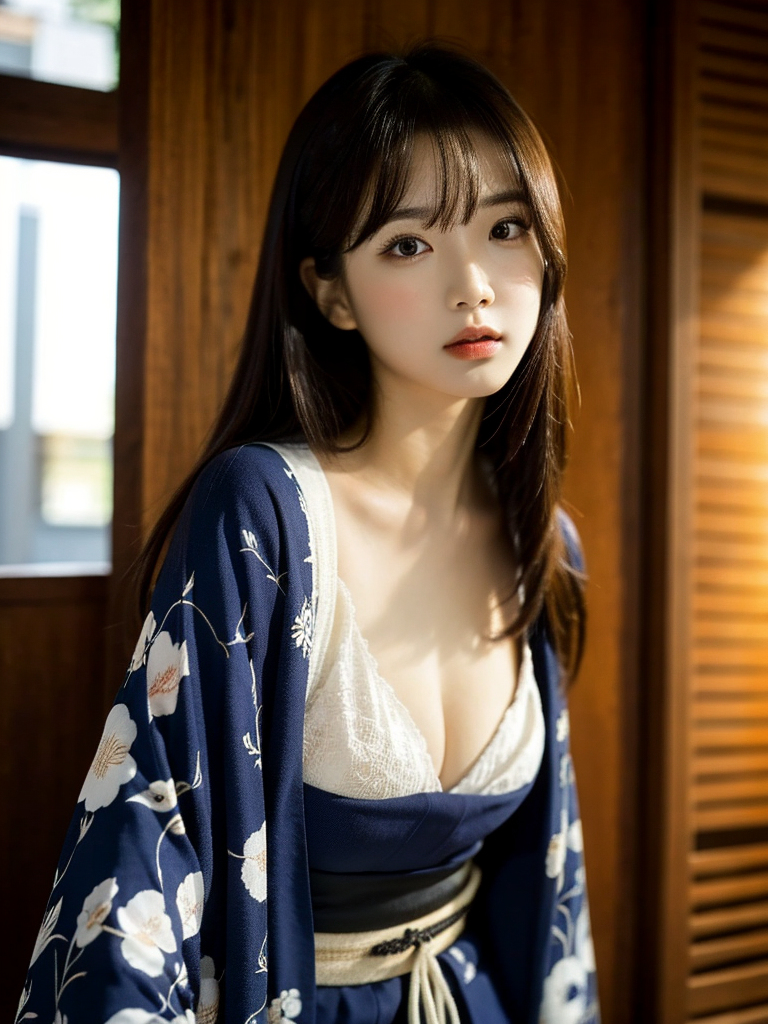 AI生成美女~Women in Kimono, Japan
