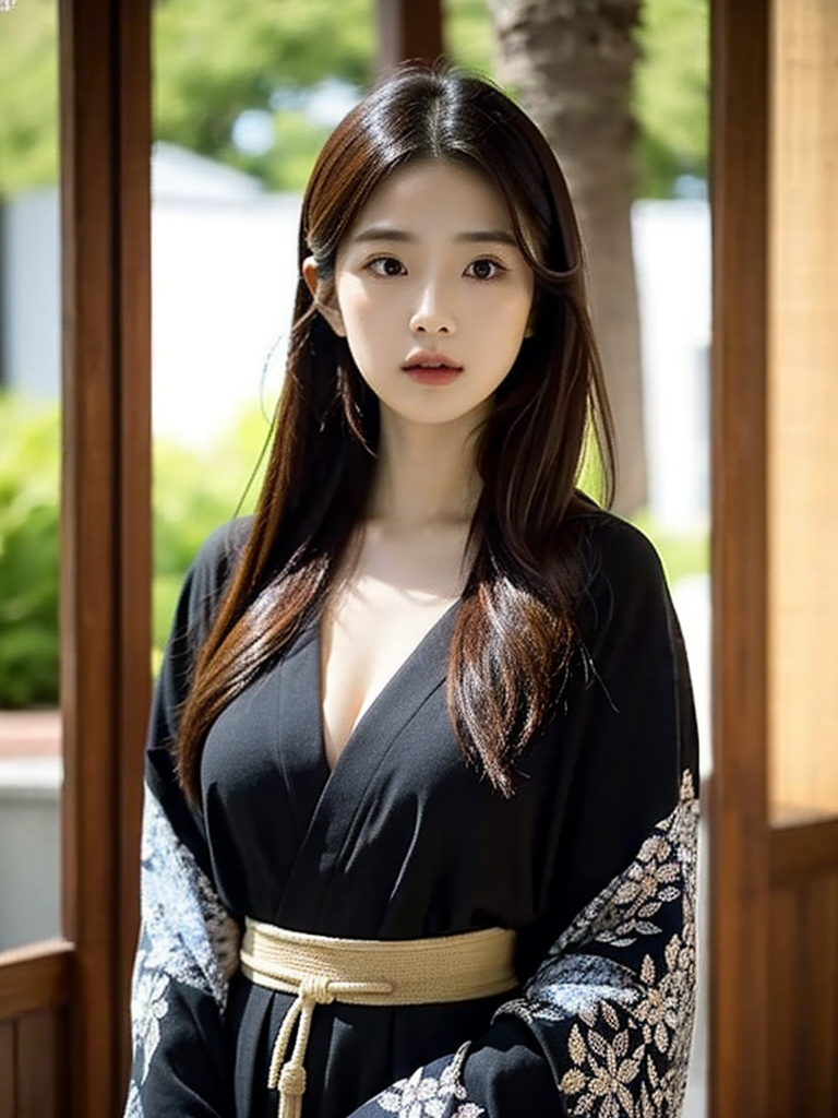 AI生成美女~Women in Kimono, Japan