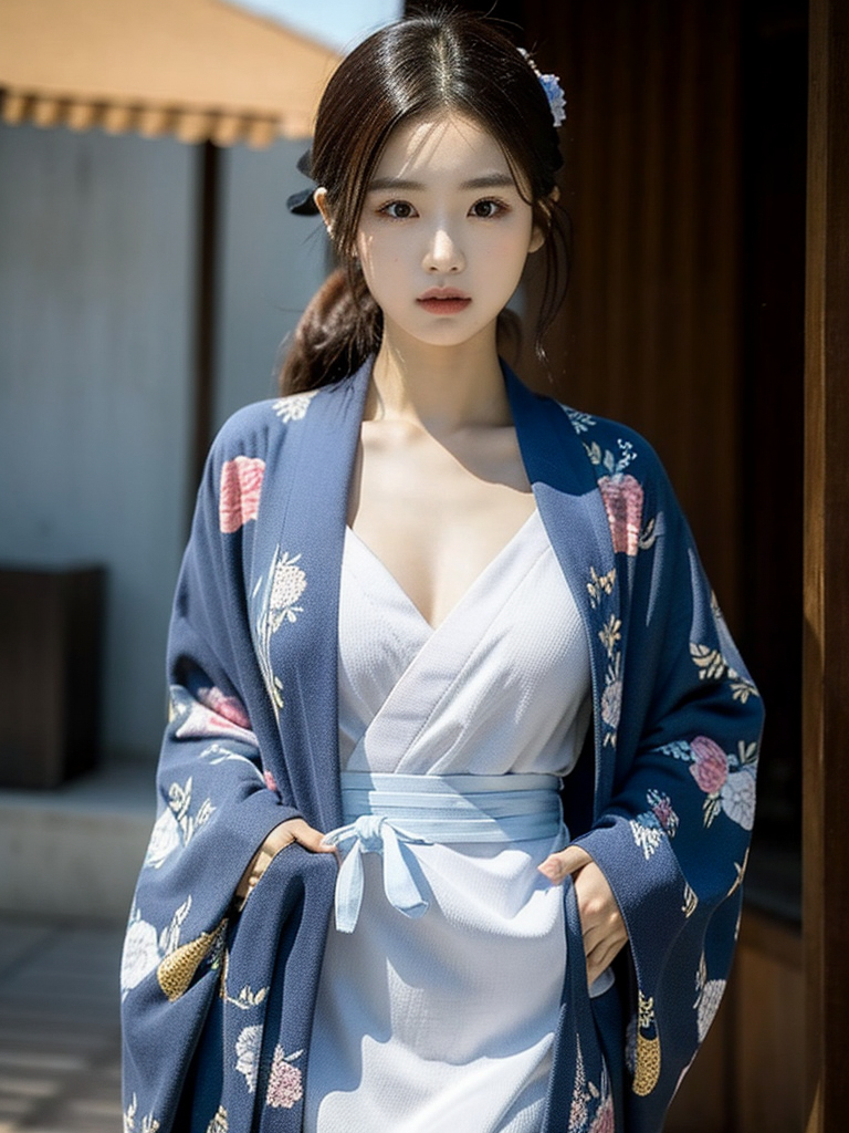 AI生成美女~Women in Kimono, Japan