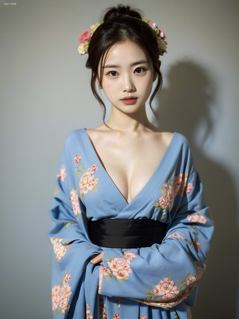 AI生成美女~Women in Kimono, Japan
