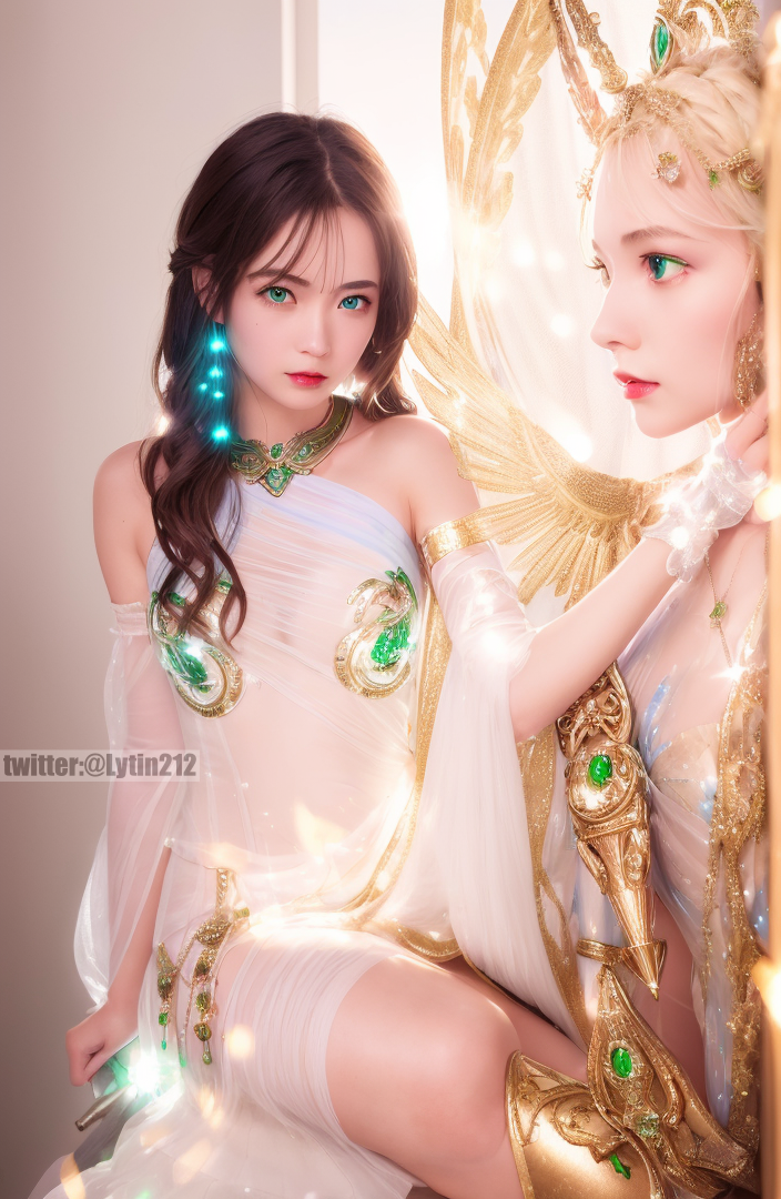 AI Art-綠眼睛