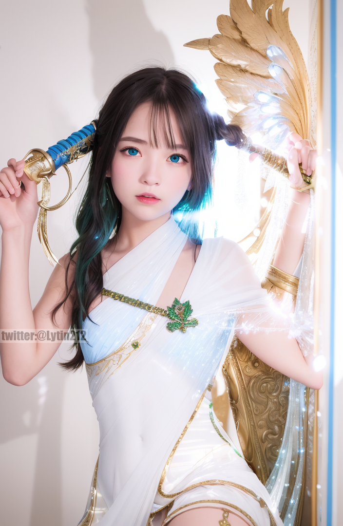AI Art-綠眼睛