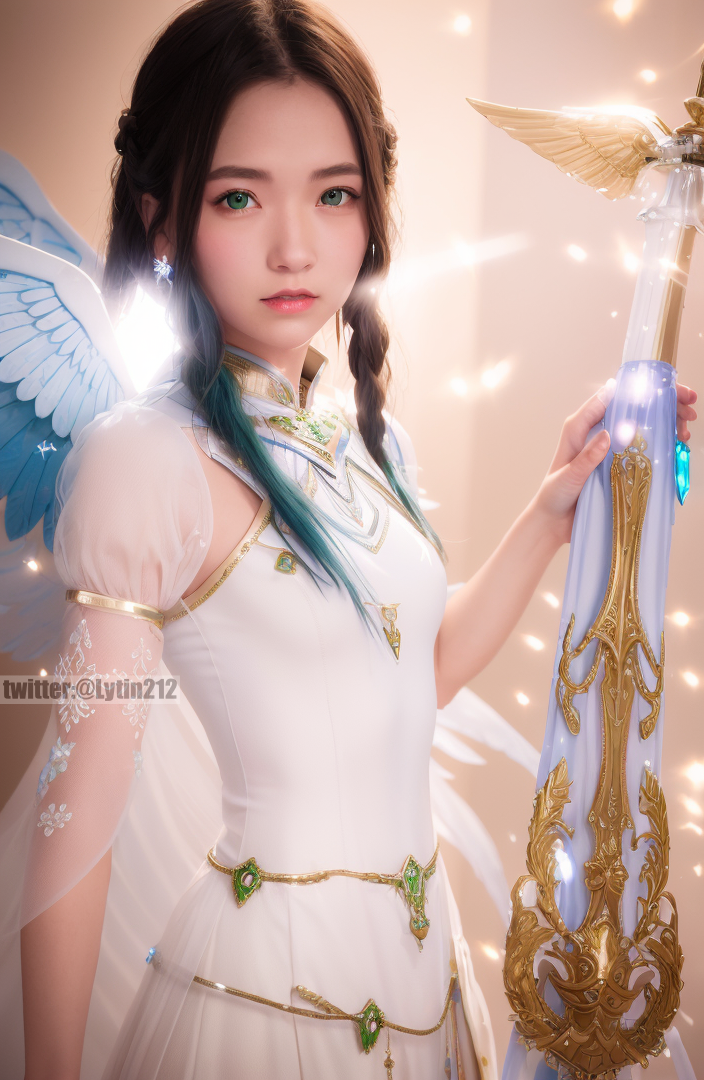 AI Art-綠眼睛