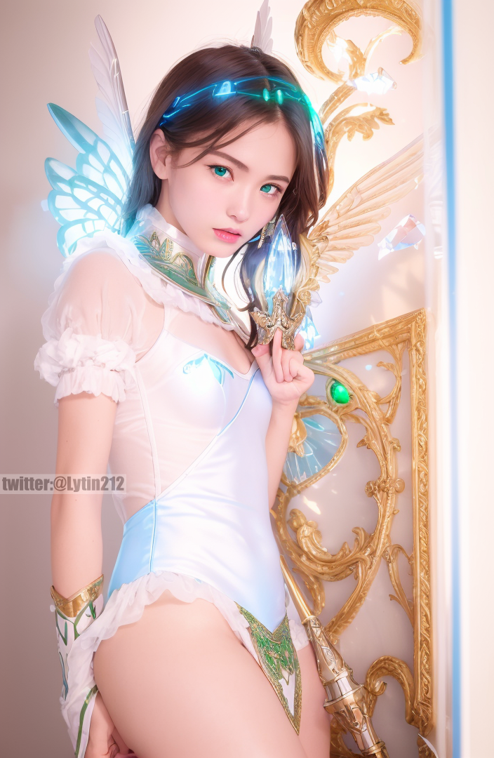 AI Art-綠眼睛
