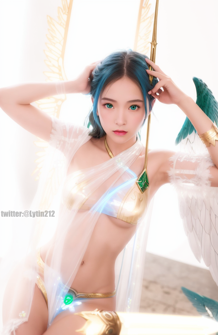 AI Art-綠眼睛