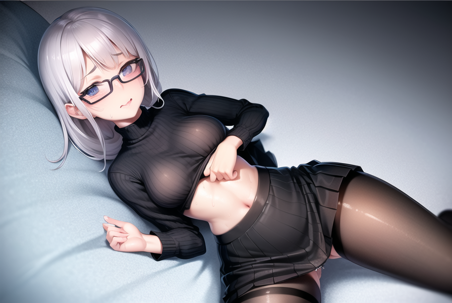 【AIイラストエロ畫像】一見控えめだが実は大膽な眼鏡っ子たち