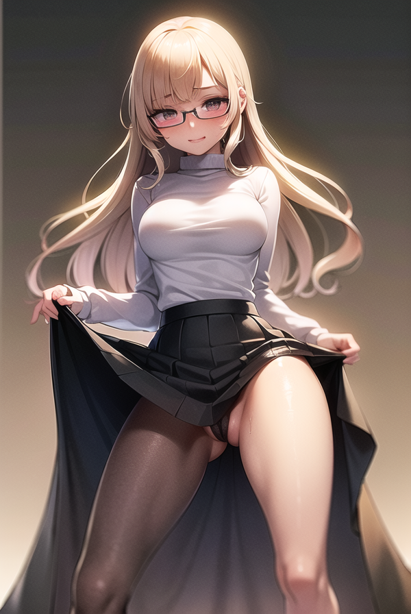 【AIイラストエロ畫像】一見控えめだが実は大膽な眼鏡っ子たち