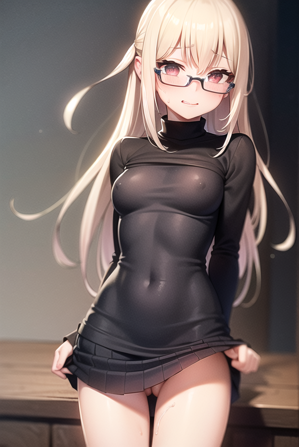 【AIイラストエロ畫像】一見控えめだが実は大膽な眼鏡っ子たち