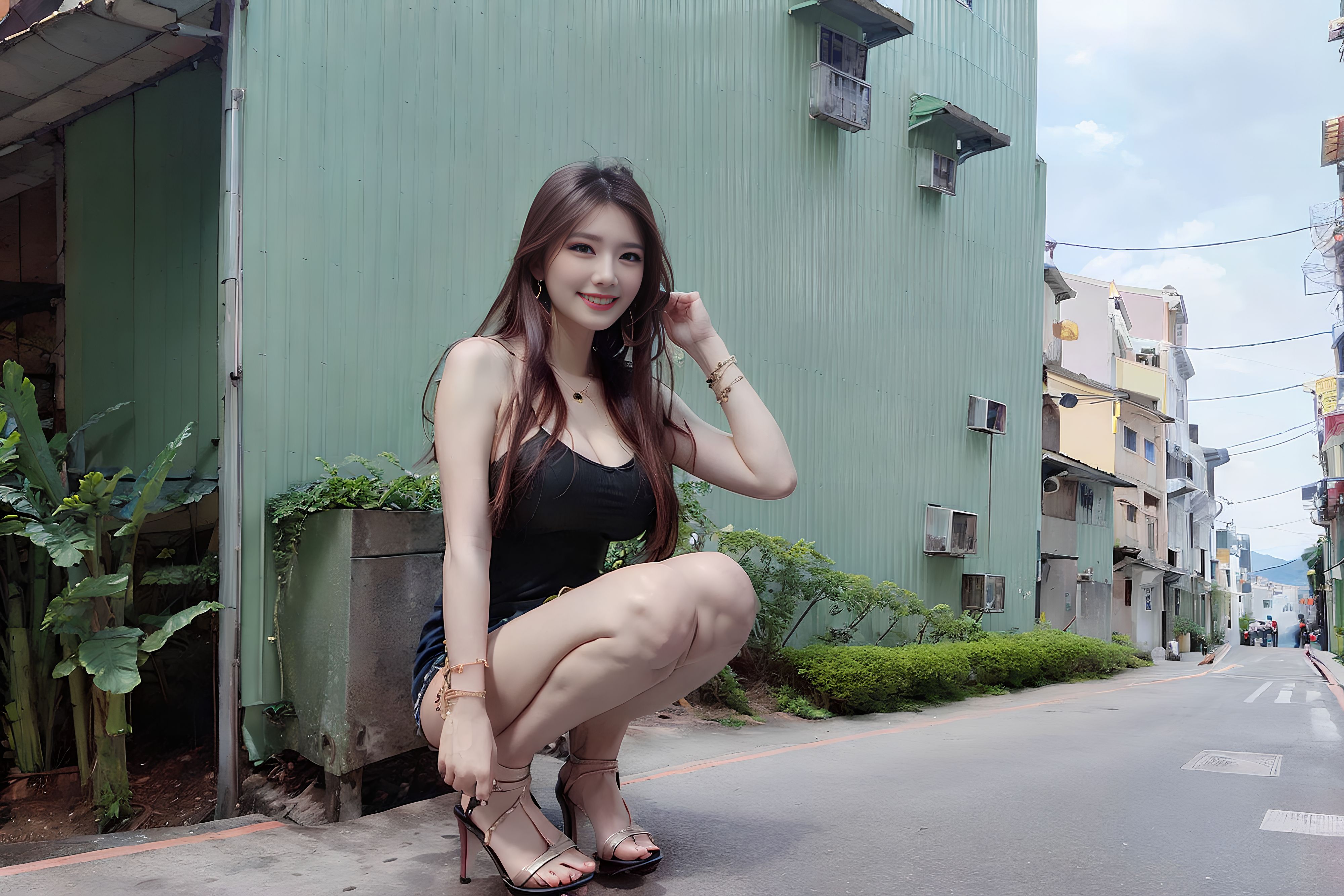 ❀ 鐵皮屋和台妹做搭配•這才是正港台灣味 ~❂