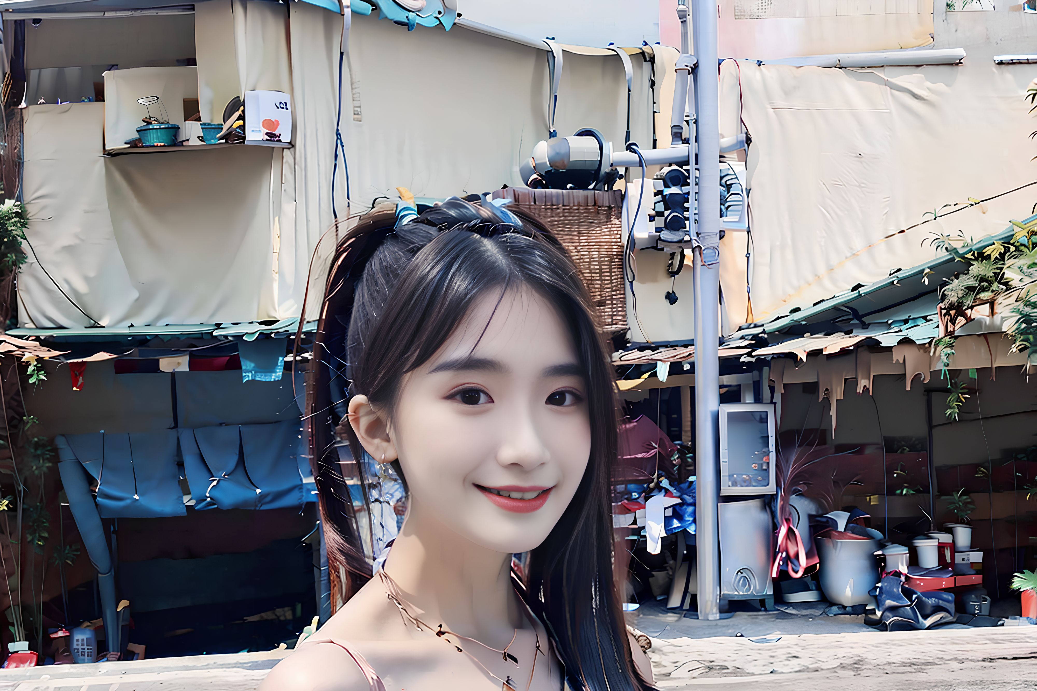 ❀ 鐵皮屋和台妹做搭配•這才是正港台灣味 ~❂