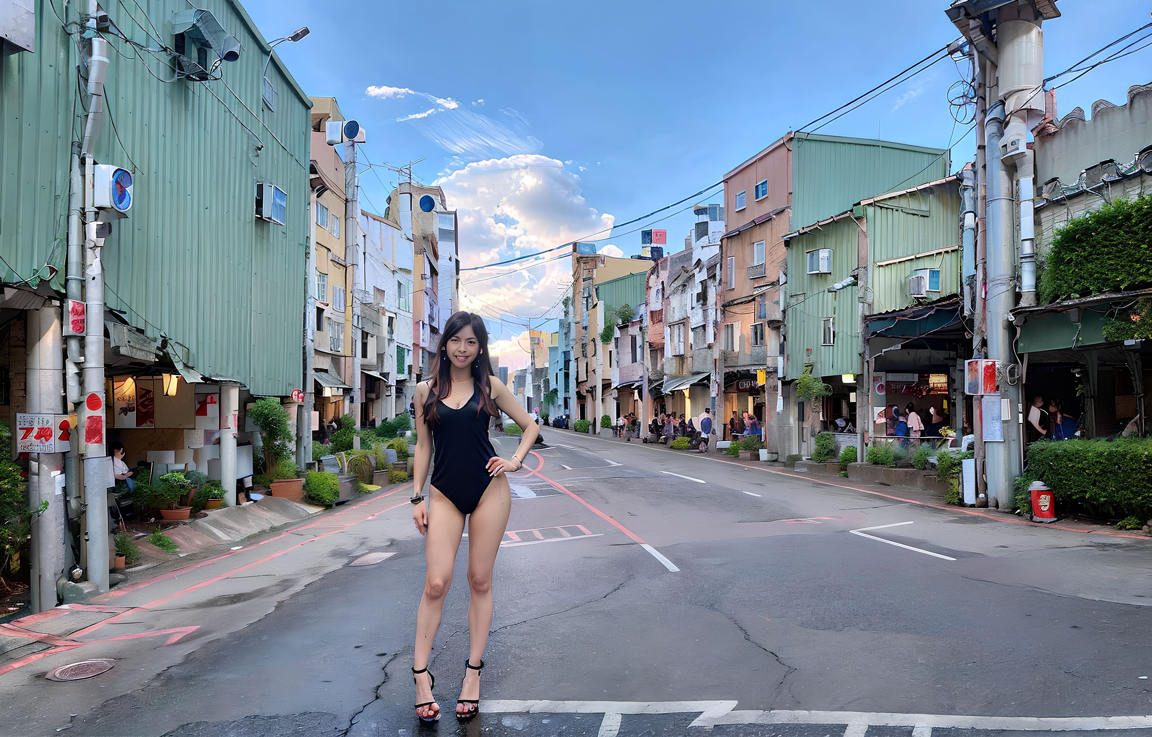 ❀ 鐵皮屋和台妹做搭配•這才是正港台灣味 ~❂