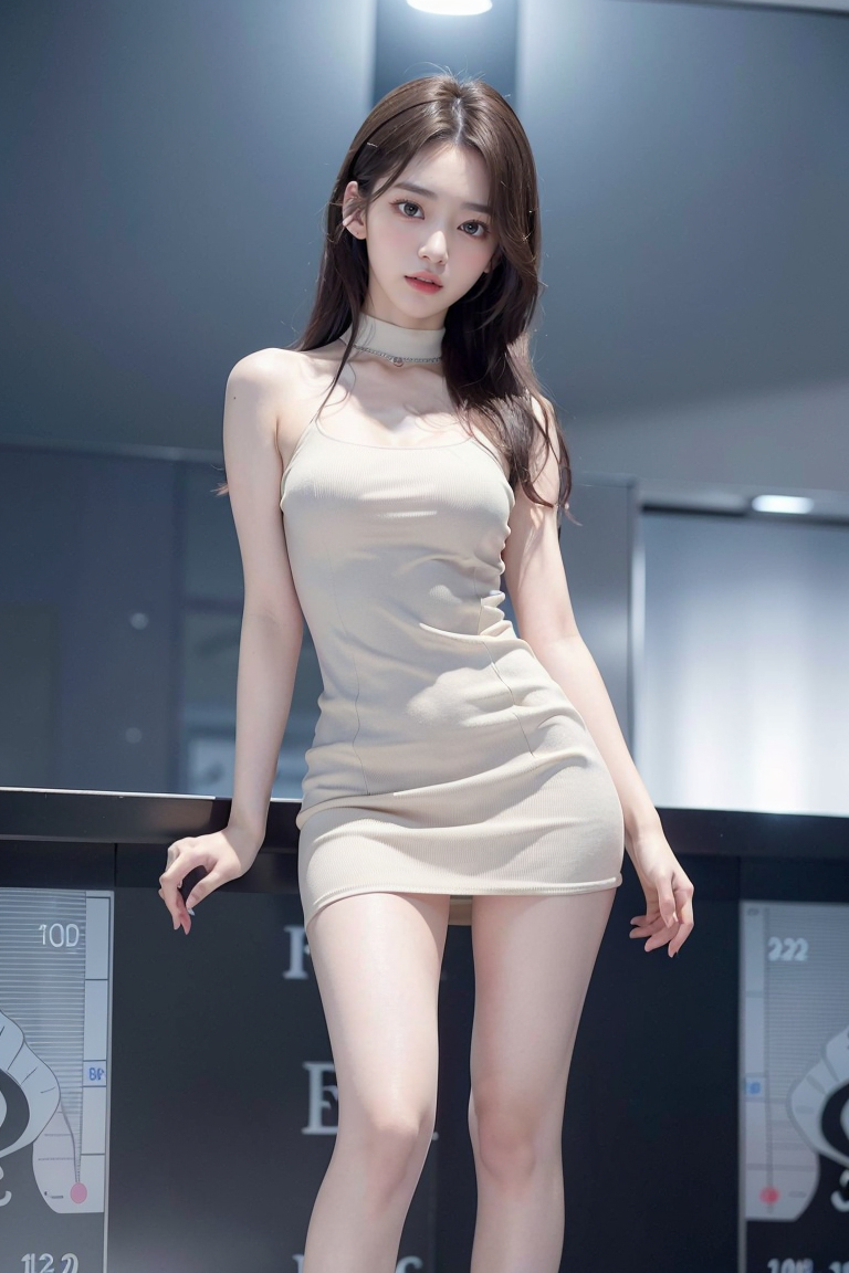 AI生成美女~weathercaster