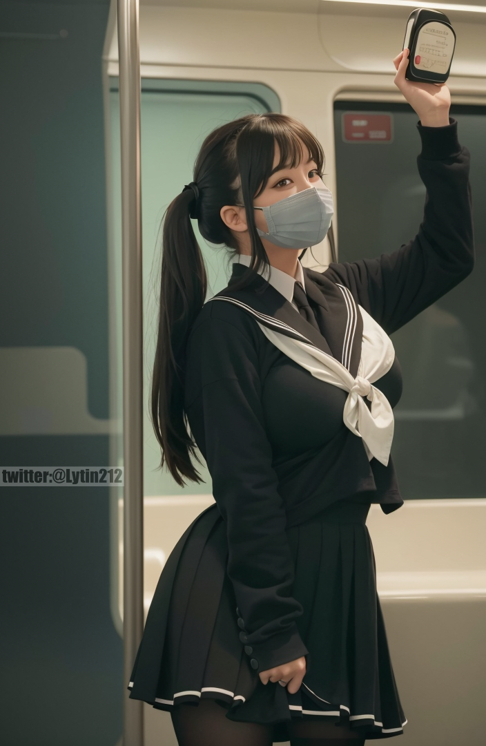 AI Art-在列車上