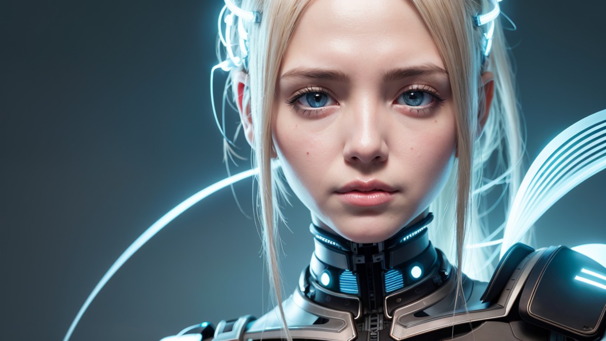 AIModel Vol.050 Woman Android Face