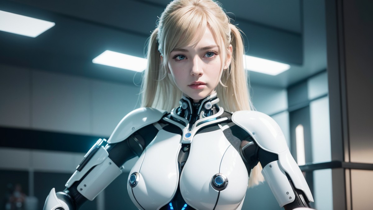 AIModel Vol.050 Woman Android Face