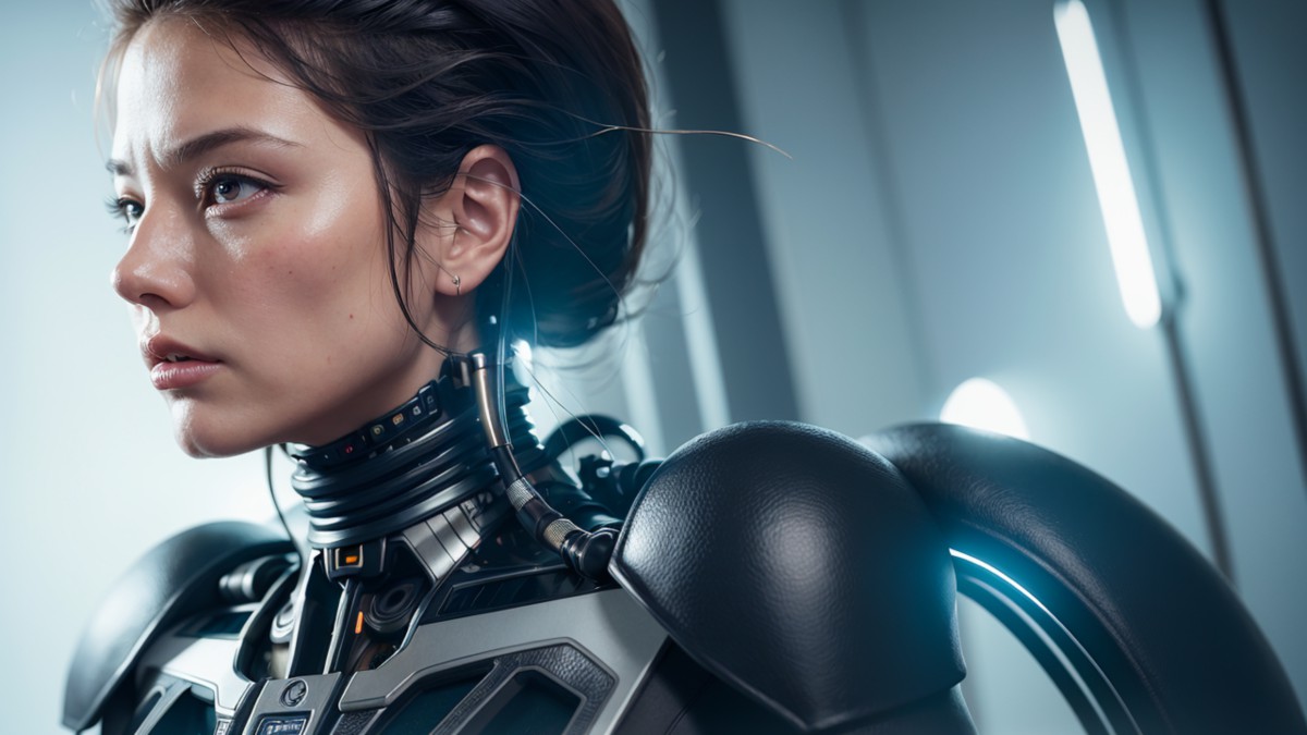 AIModel Vol.050 Woman Android Face