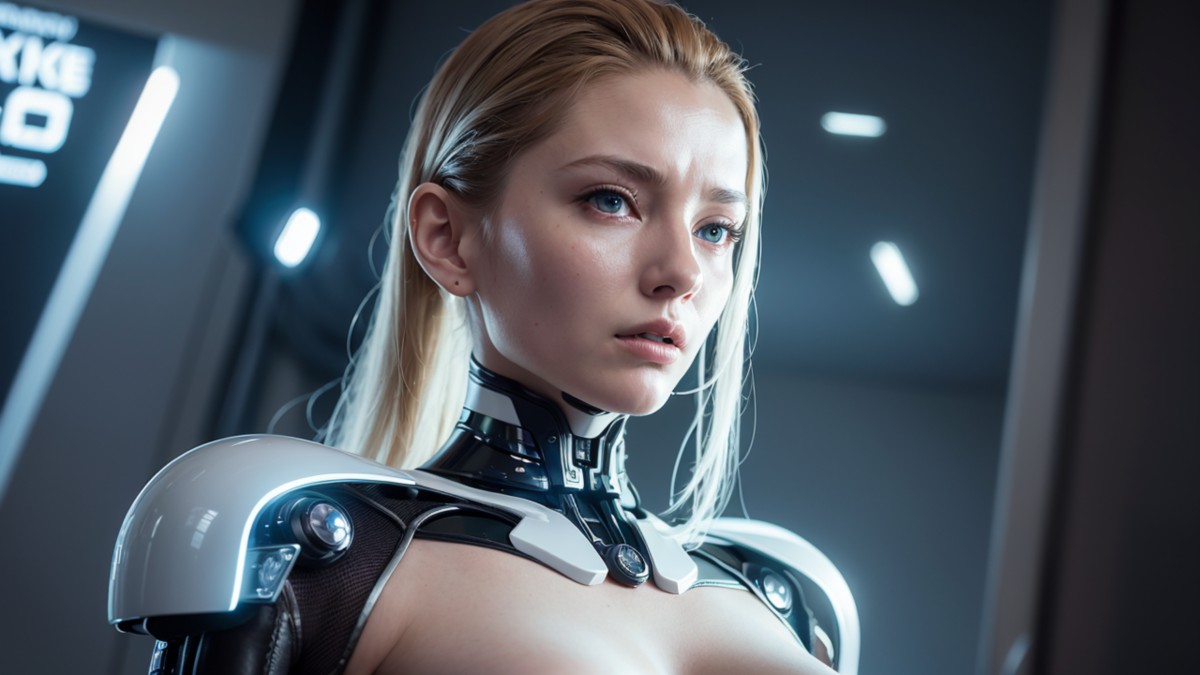 AIModel Vol.050 Woman Android Face