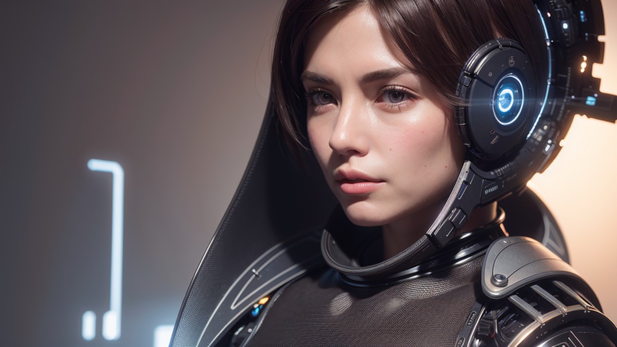 AIModel Vol.050 Woman Android Face