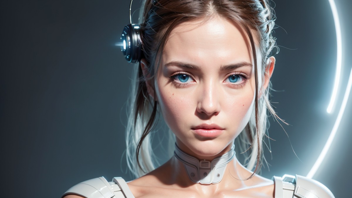 AIModel Vol.050 Woman Android Face