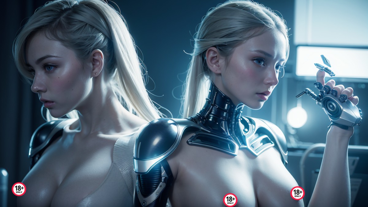 AIModel Vol.050 Woman Android Face