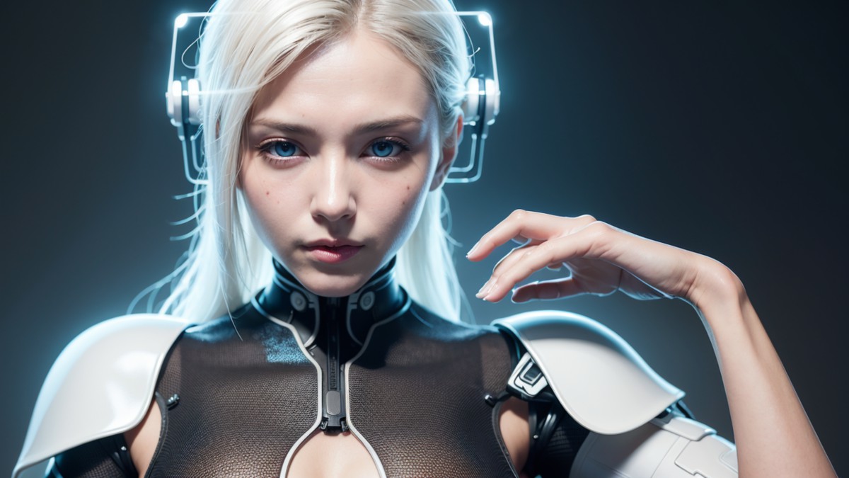 AIModel Vol.050 Woman Android Face