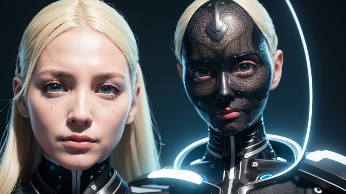 AIModel Vol.050 Woman Android Face