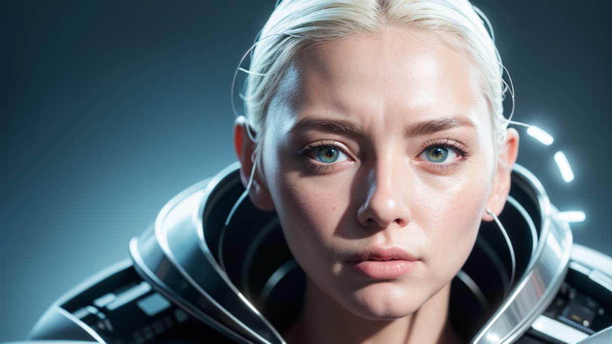 AIModel Vol.050 Woman Android Face