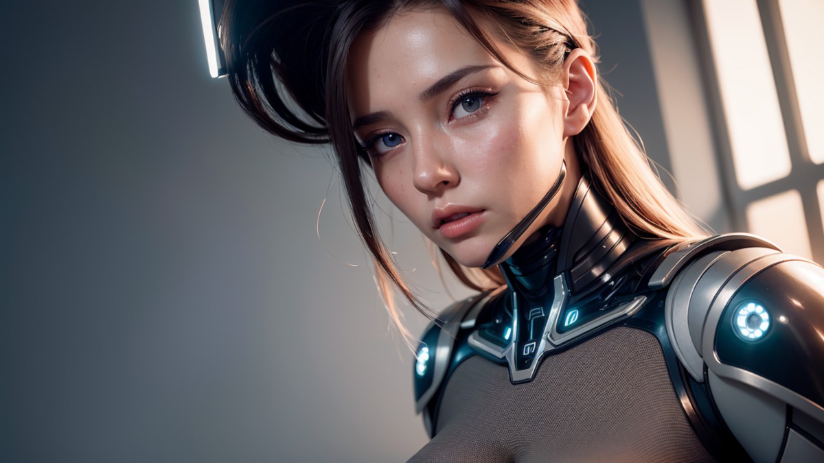 AIModel Vol.050 Woman Android Face