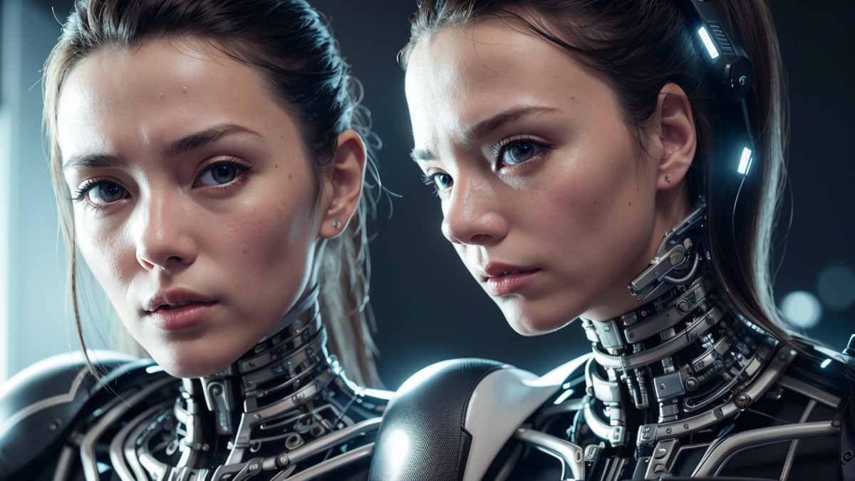 AIModel Vol.050 Woman Android Face