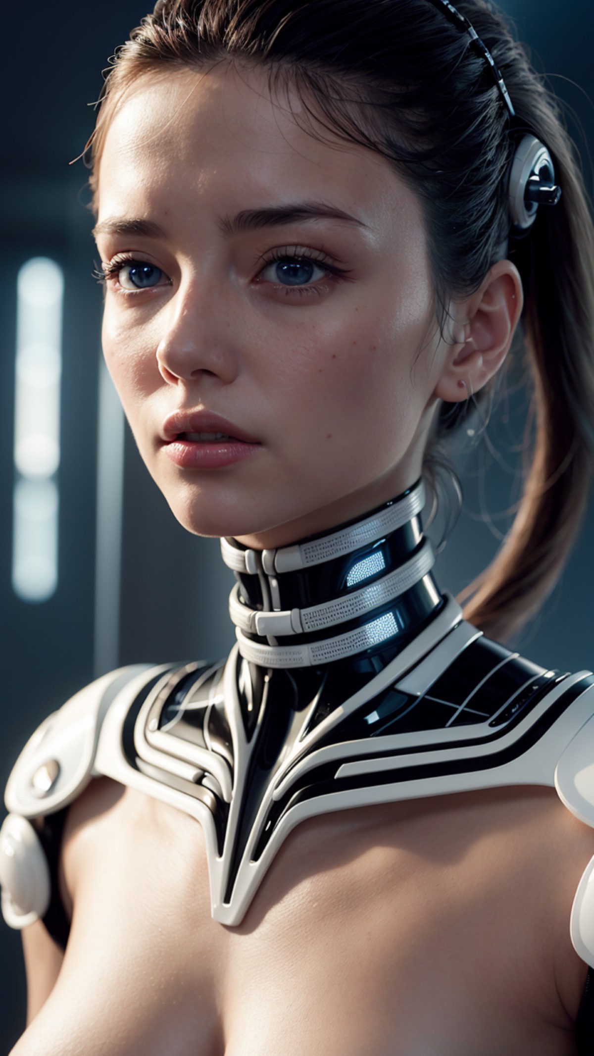 AIModel Vol.050 Woman Android Face