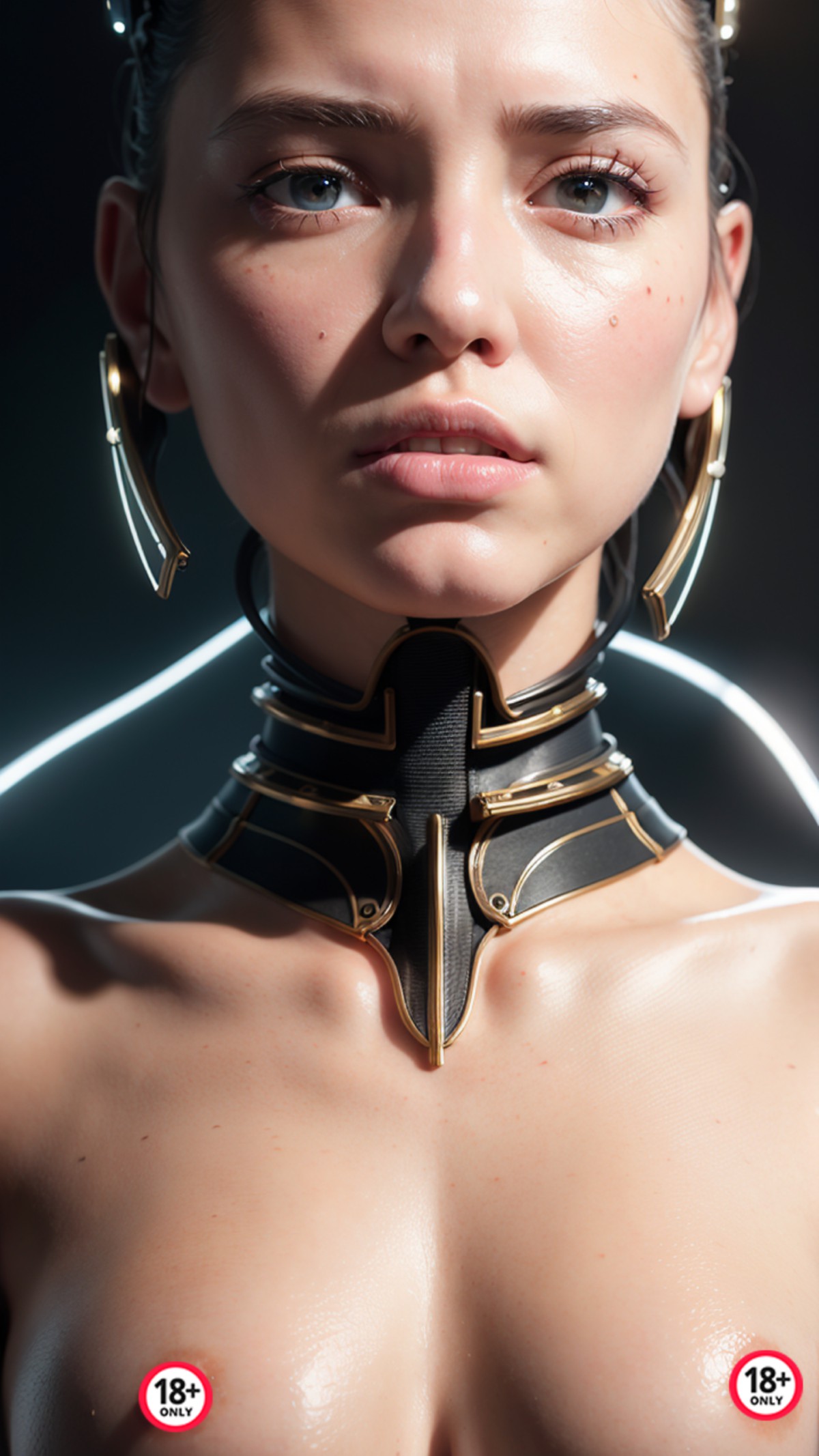 AIModel Vol.050 Woman Android Face