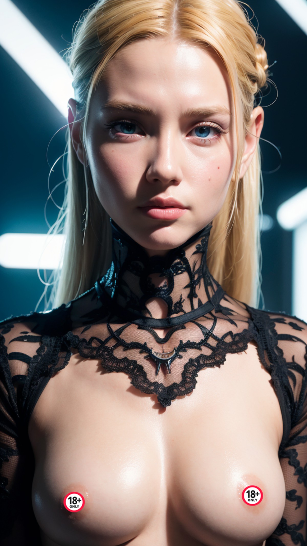 AIModel Vol.050 Woman Android Face