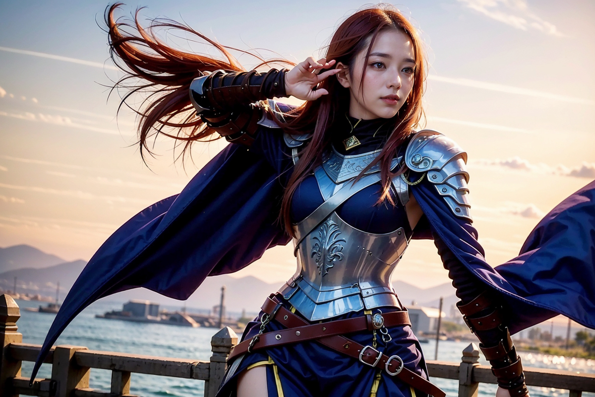 AI生成美女~姫騎士