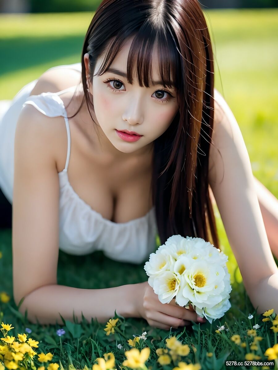 AI美女- 花園